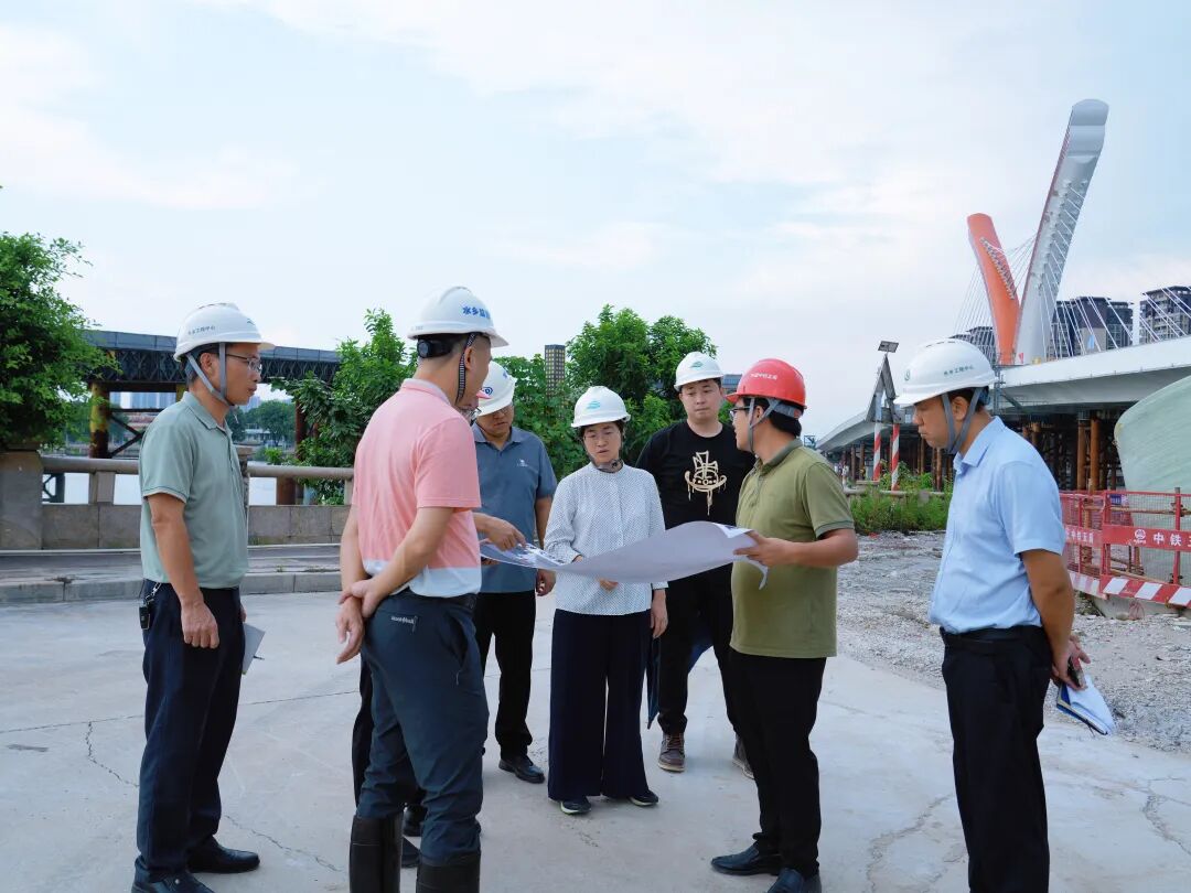 水乡经济区管委会开展重点基础设施项目一线调研督导